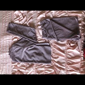 Glittery Mauve Two Piece